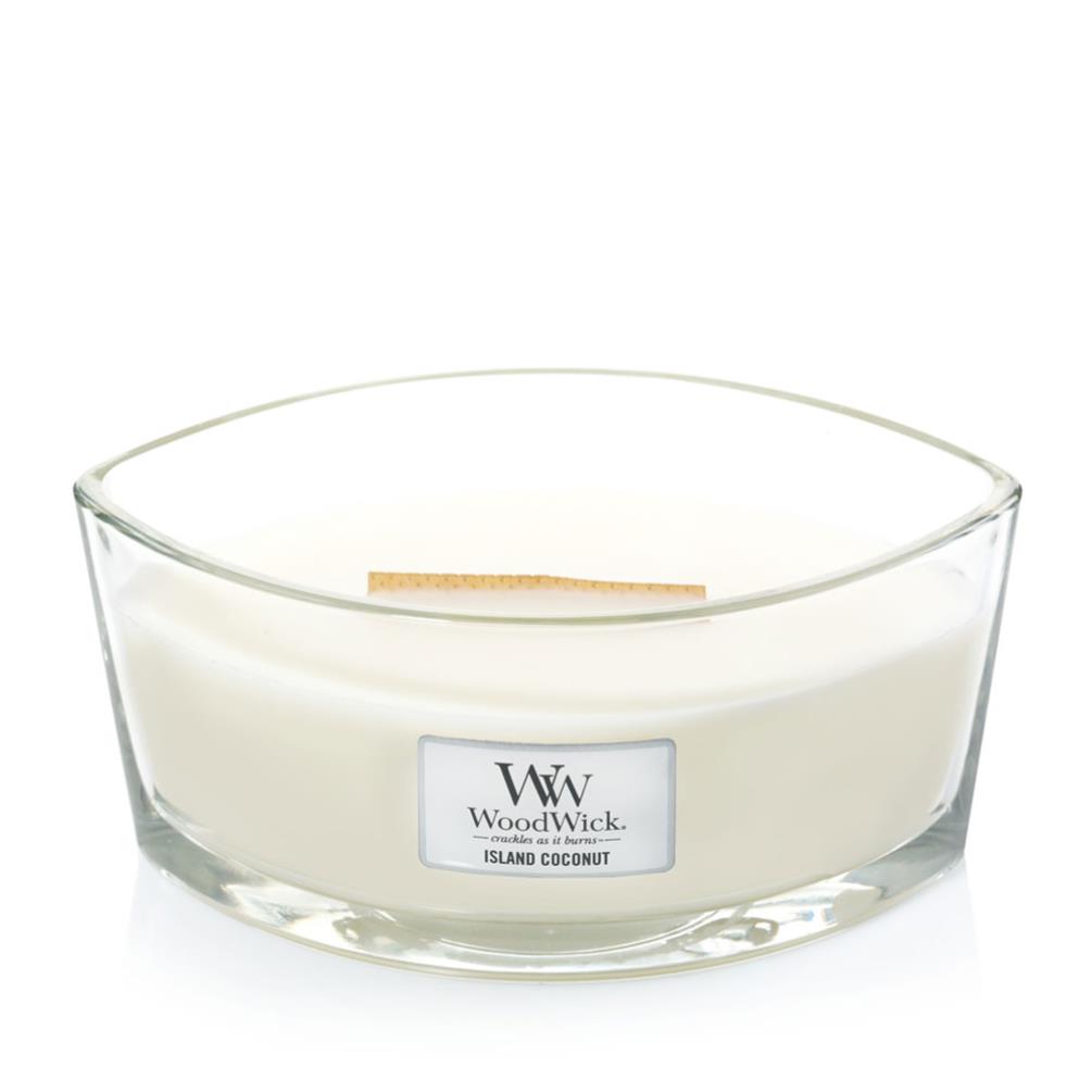 WoodWick Island Coconut HearthWick Ellipse Jar Candle £26.06